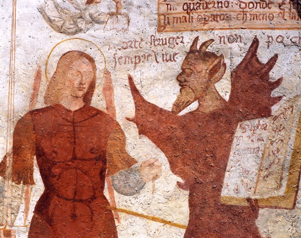 Danse macabre de l'Eglise Saint-Vigile à Pinzolo (Italie)