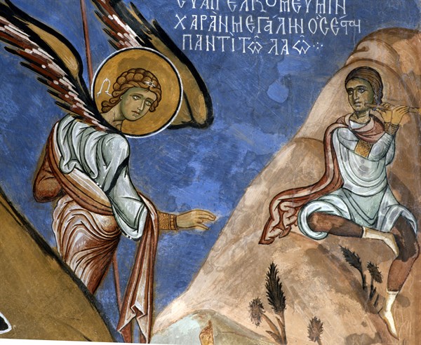 The Annunciation to the shepherds