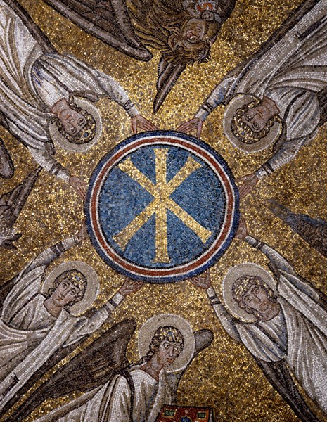 Voûte de la Chapelle de l'Archevêché à Ravenne