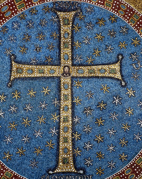 Basilica of Sant'Apollinare in Classe, Ravenna, Mosaic of the apse