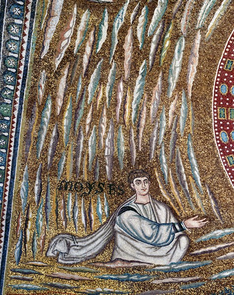 Basilica of Sant'Apollinare in Classe, Ravenna, Mosaic of the apse (detail)