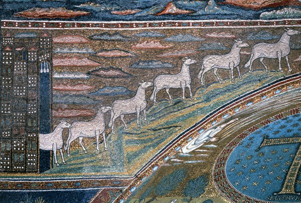 Basilica of Sant'Apollinare in Classe, Ravenna, Mosaic of the apse