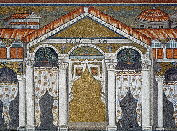 Basilica of Sant'Apollinare Nuovo, Ravenna: palace of Emperor Theoderic the Great