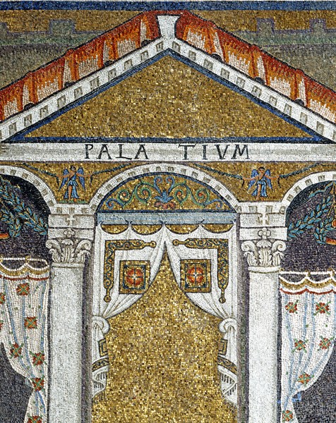 Basilica of Sant'Apollinare Nuovo, Ravenna: palace of Emperor Theoderic the Great
