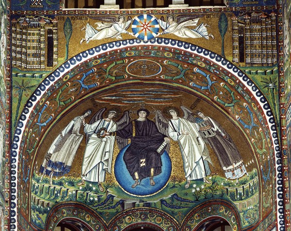 Basilica San Vitale in Ravenna: decoration of the apse