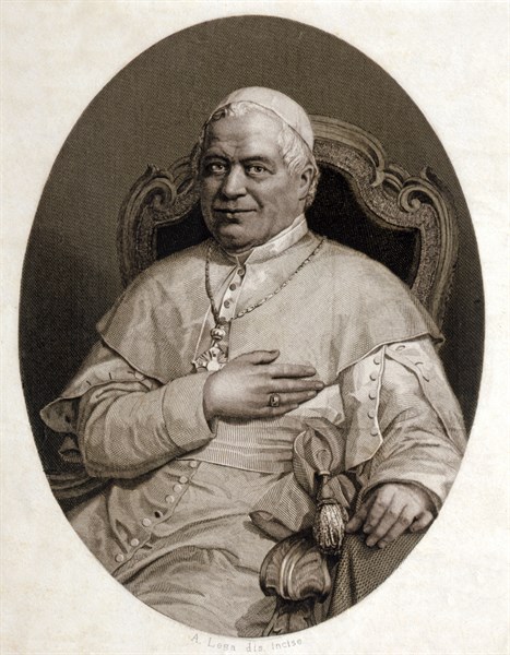 Portrait of Pope Pius IX