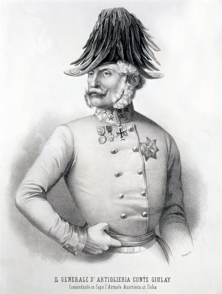 Portrait of Artillery General Count Giulay