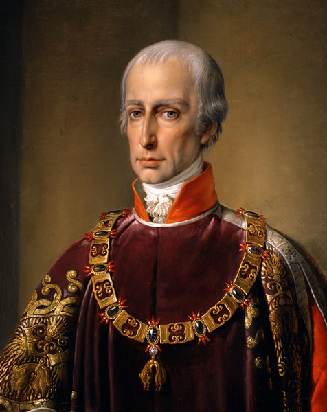 Portrait of Francois II of Habsburg (detail)