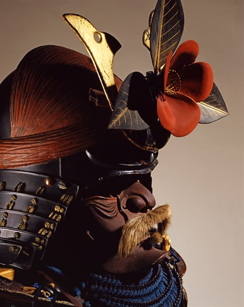Détail d'une armure japonaise