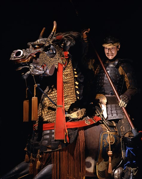 Soldat japonais à cheval