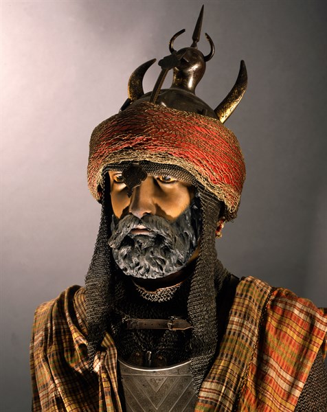 Indian knight's armour (detail)