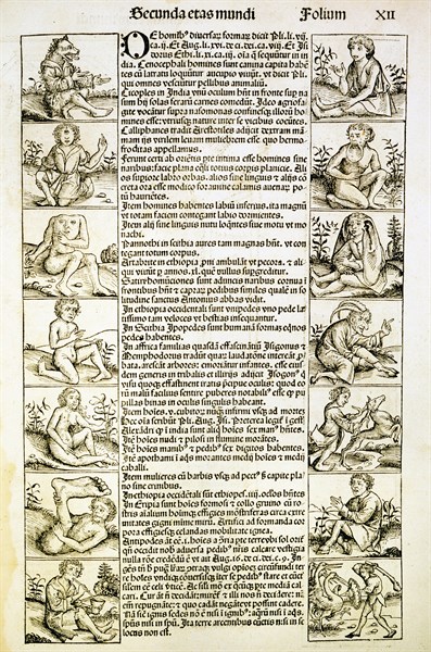 "Liber Chronicarum" : créatures monstrueuses