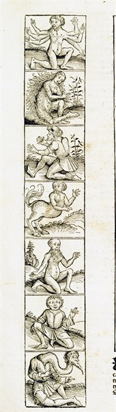"Liber Chronicarum" : créatures monstrueuses