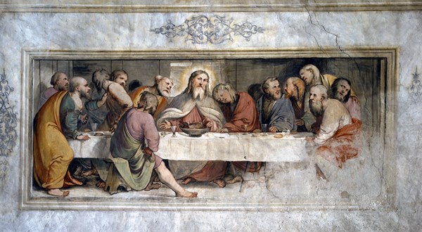 Il Romanino, La Cène
