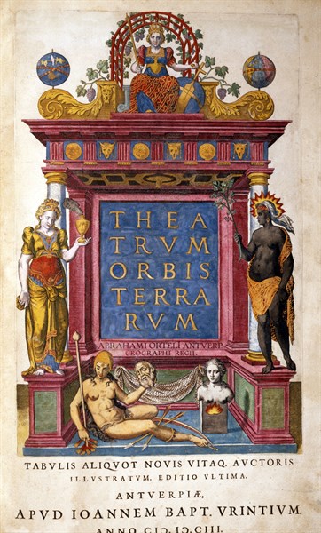 Theatrum Orbis Terrarum, frontispice
