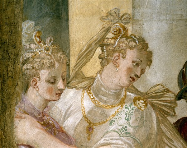 Giovanni Battista Zelotti, La supplique de Sophonisbe à Massinissa (détail)