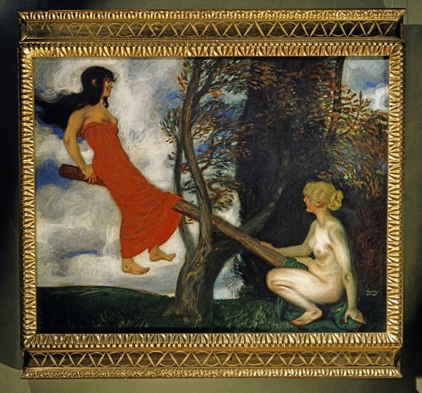 Franz von Stuck, La Balançoire