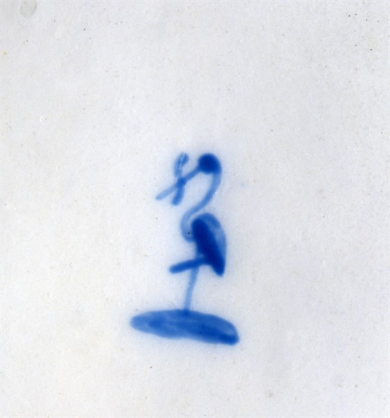 Signature sur porcelaine