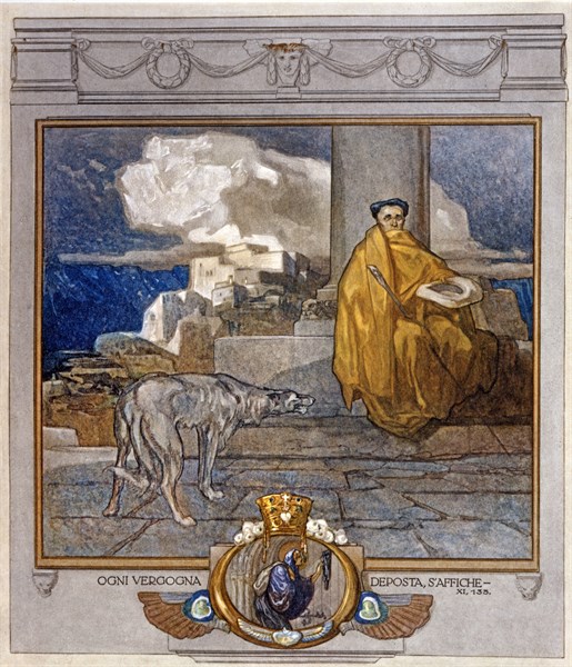 La Divine Comédie, illustrée par Franz von Bayros