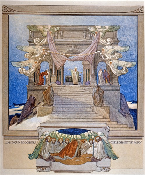 La Divine Comédie, illustrée par Franz von Bayros