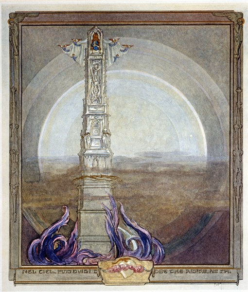 La Divine Comédie, illustrée par Franz von Bayros