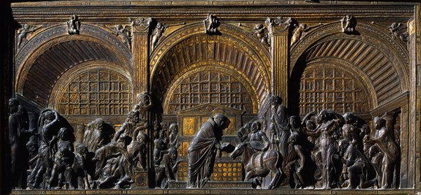 Donatello, Miracle of St. Anthony