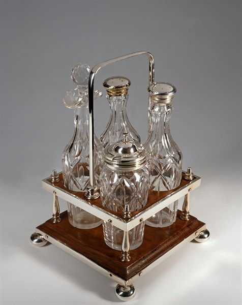 English oil tanker, four bottles.