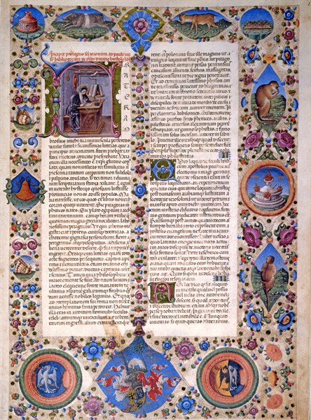 Crivelli, Book of Genesis: The Creation of the Universe.