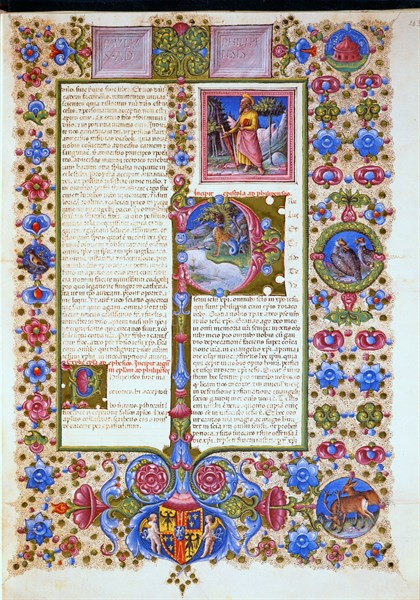 Crivelli, Lettre de saint Paul aux Philippiens.
