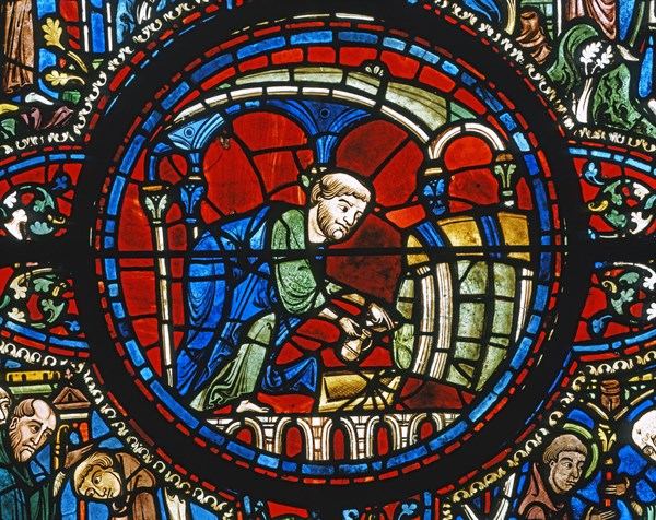 Vitrail de la cathédrale Notre-Dame de Chartres