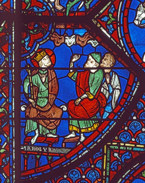 Vitrail de la cathédrale Notre-Dame de Chartres
