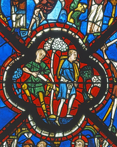 Vitrail de la cathédrale Notre-Dame de Chartres