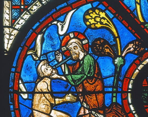 Vitrail de la cathédrale Notre-Dame de Chartres