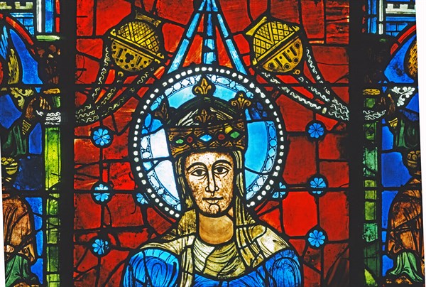 Vitrail de la cathédrale Notre-Dame de Chartres