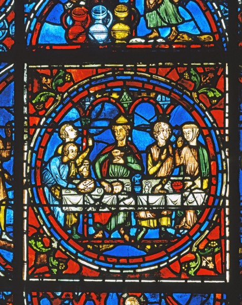 Vitrail de la cathédrale Notre-Dame de Chartres