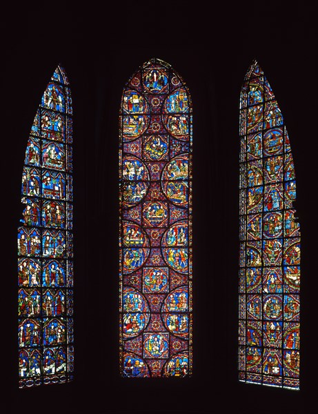 Vitrail de la cathédrale Notre-Dame de Chartres