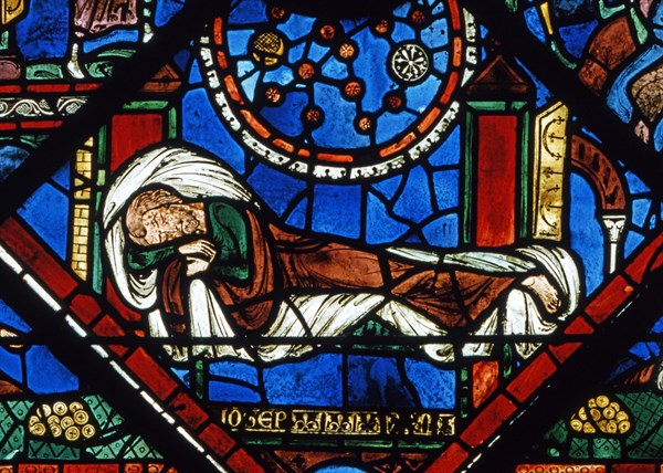 Vitrail de la cathédrale Notre-Dame de Chartres