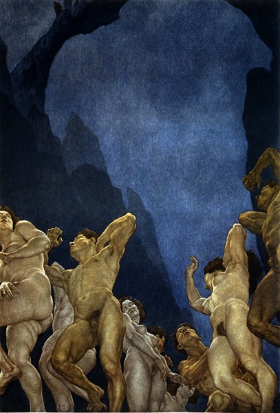 "The Divine Comedy", Inferno: Flatterers are steeped in excrement