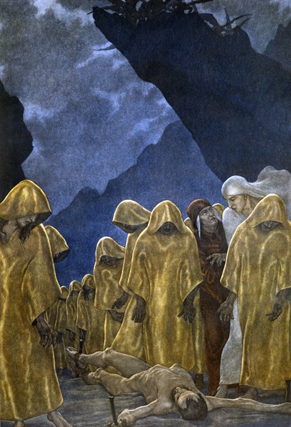 "La Divine Comédie", l'Enfer : le cortège des Hypocrites et la peine de Caïphas