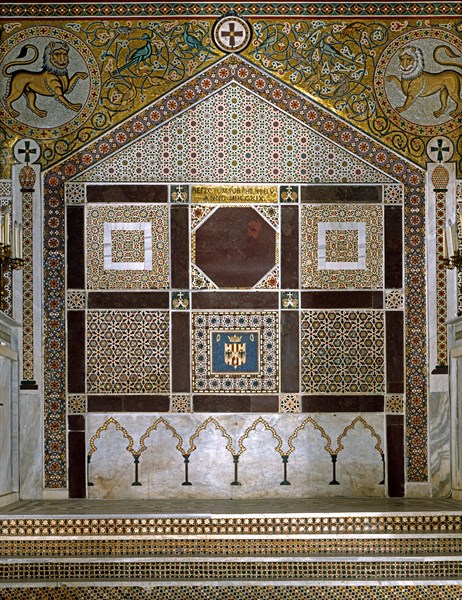 Trône royal de la chapelle palatine de Palerme
