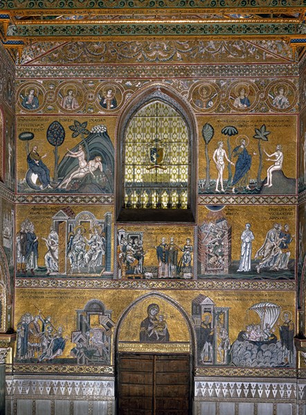 Byzantine mosaics of the Cathedral of Santa Maria Nuova de Monreale