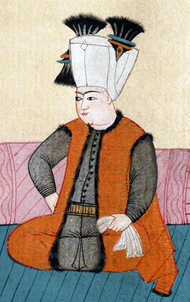 Mehmed IV, sultan de l'Empire Ottoman de 1648 à 1687 (détail)