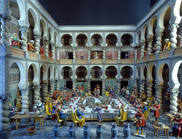 Probst, Figurines illustrating evangelical stories