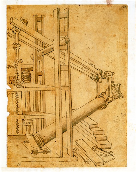 Mechanism for raising a column