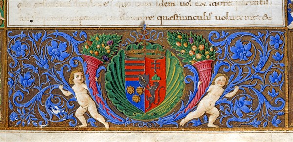 Frontispiece of the "Contra Faustum manichaeum"