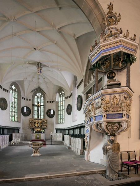 Abside de l'église Sainte-Anne à Eisleben