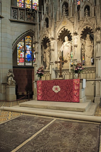 Chœur de la Schlosskirche de Wittemberg