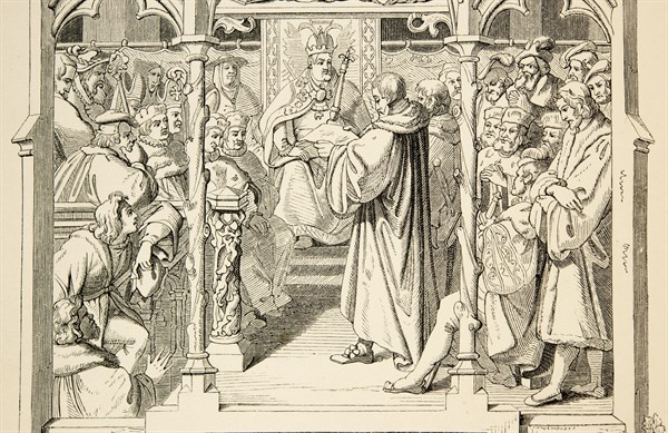 The life of Martin Luther: Presentation of the "Augsburg Confession", in 1530.