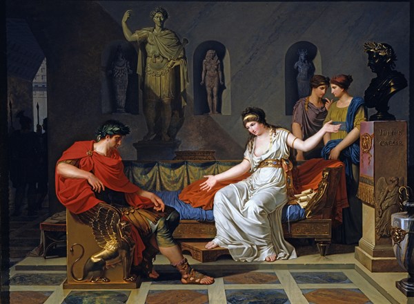 Gauffier, Meeting of Augustus and Cleopatra after the Battle of Actium