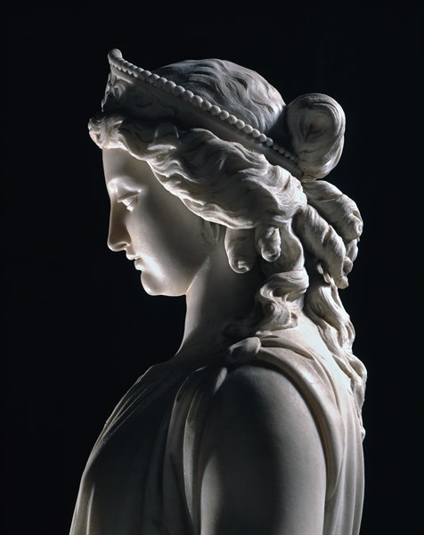 Pietro Magni, allégorie du Canal de Suez (détail)